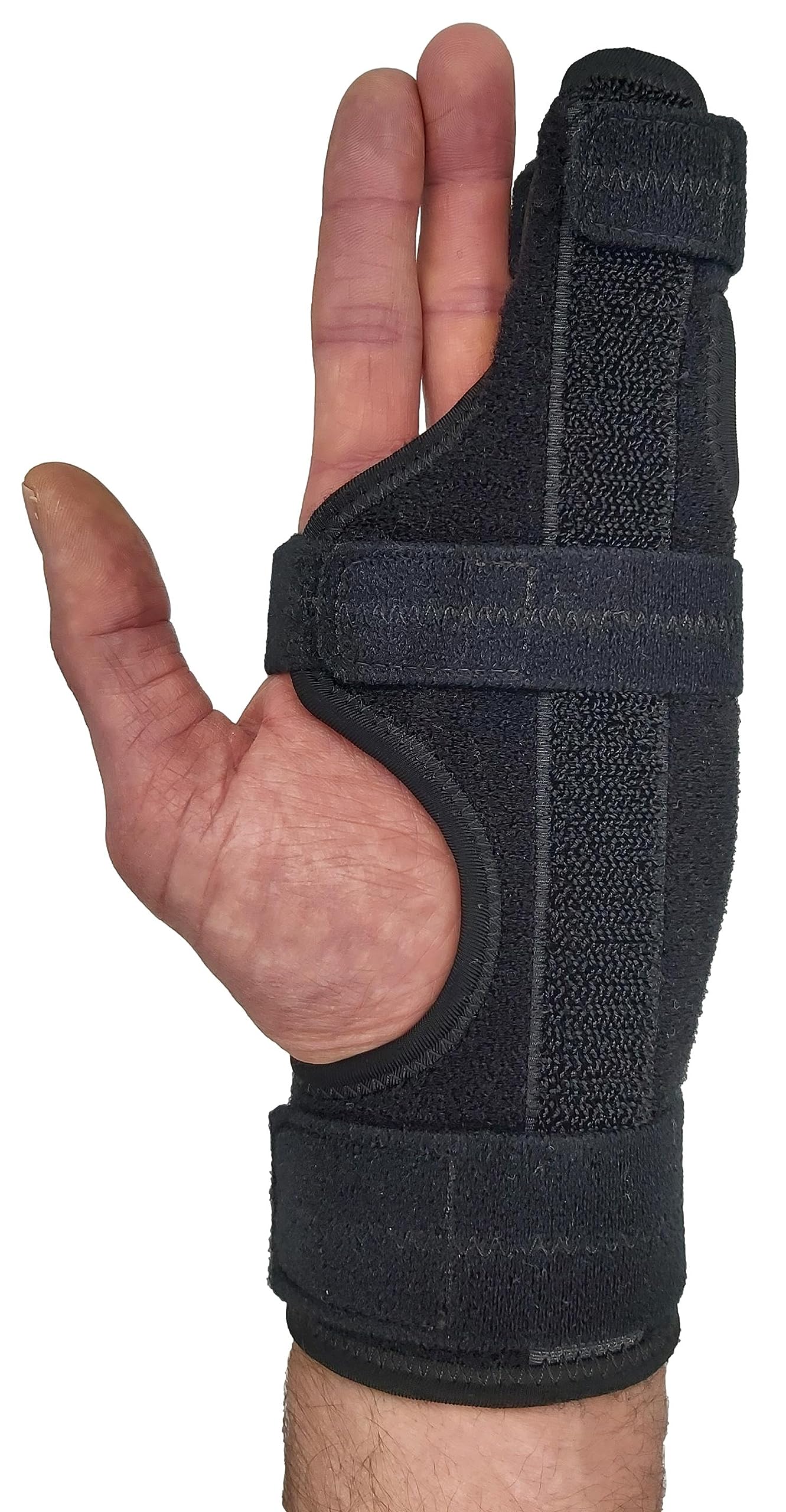 Finger Splint Hand Brace | Pinky Finger Splint For Boxer Fractures, Broken Ring Finger | Little Finger Cast, Trigger Finger Immobilizer Straightener, Ulnar Gutter Splint Support